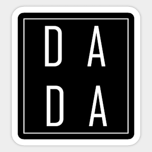 Dada daddy Sticker